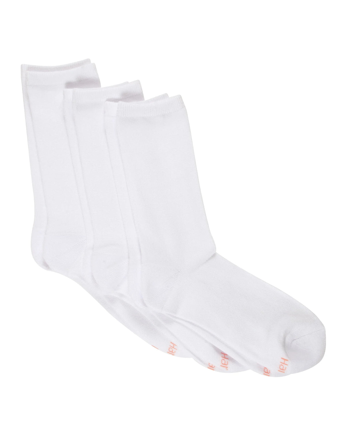 Hanes ComfortSoft® Women's Crew Socks,Fits shoe sizes up to 8-12, 3-Pack