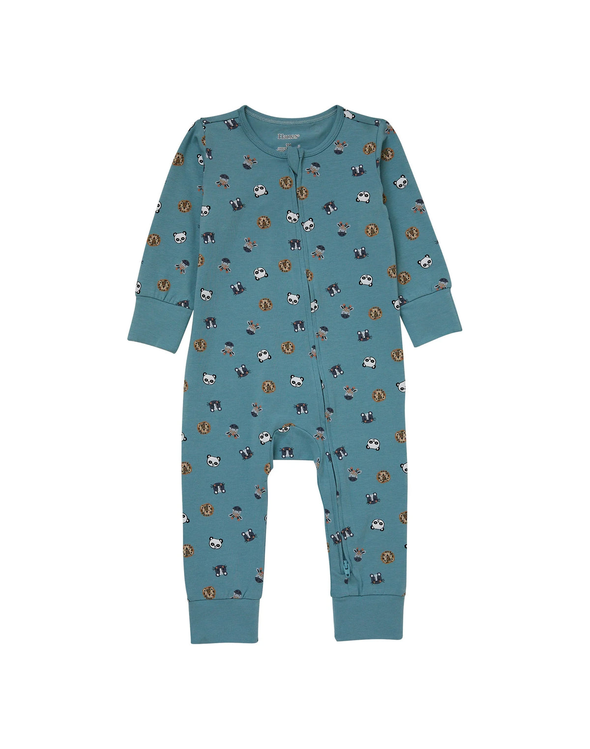 Hanes Pure Comfort Baby Long Sleeve Footless Sleep N' Play, Organic Cotton, Boys & Girls