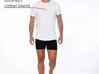Hanes Comfort Flex Fit Men's White Modal Undershirt, 3-Pack