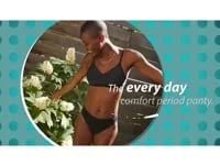 Hanes Comfort, Period. Women's Brief Period Underwear, Light Leaks, Neutrals, 3-Pack