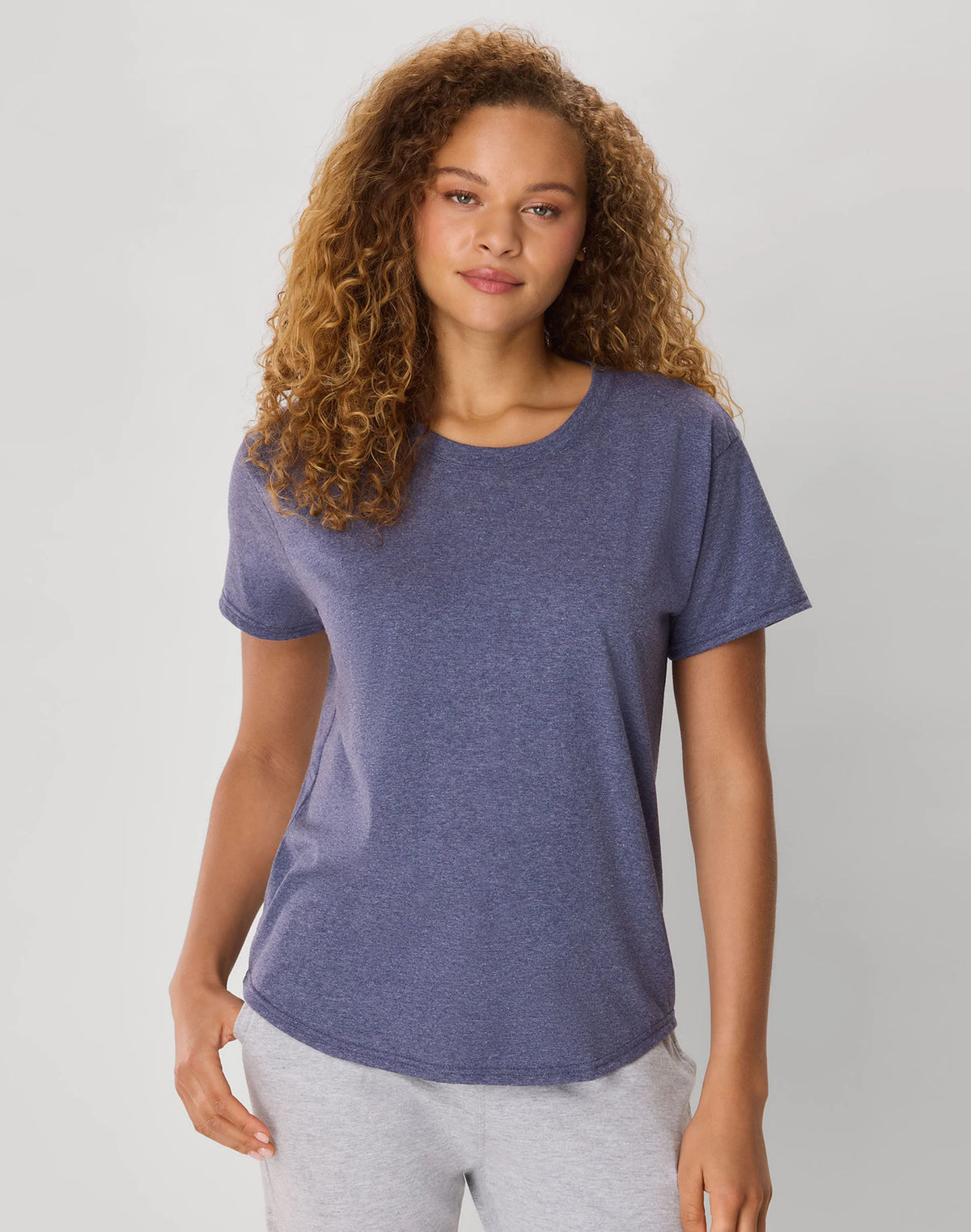 Hanes Originals Women's Tri-Blend T-Shirt, Relaxed Fit