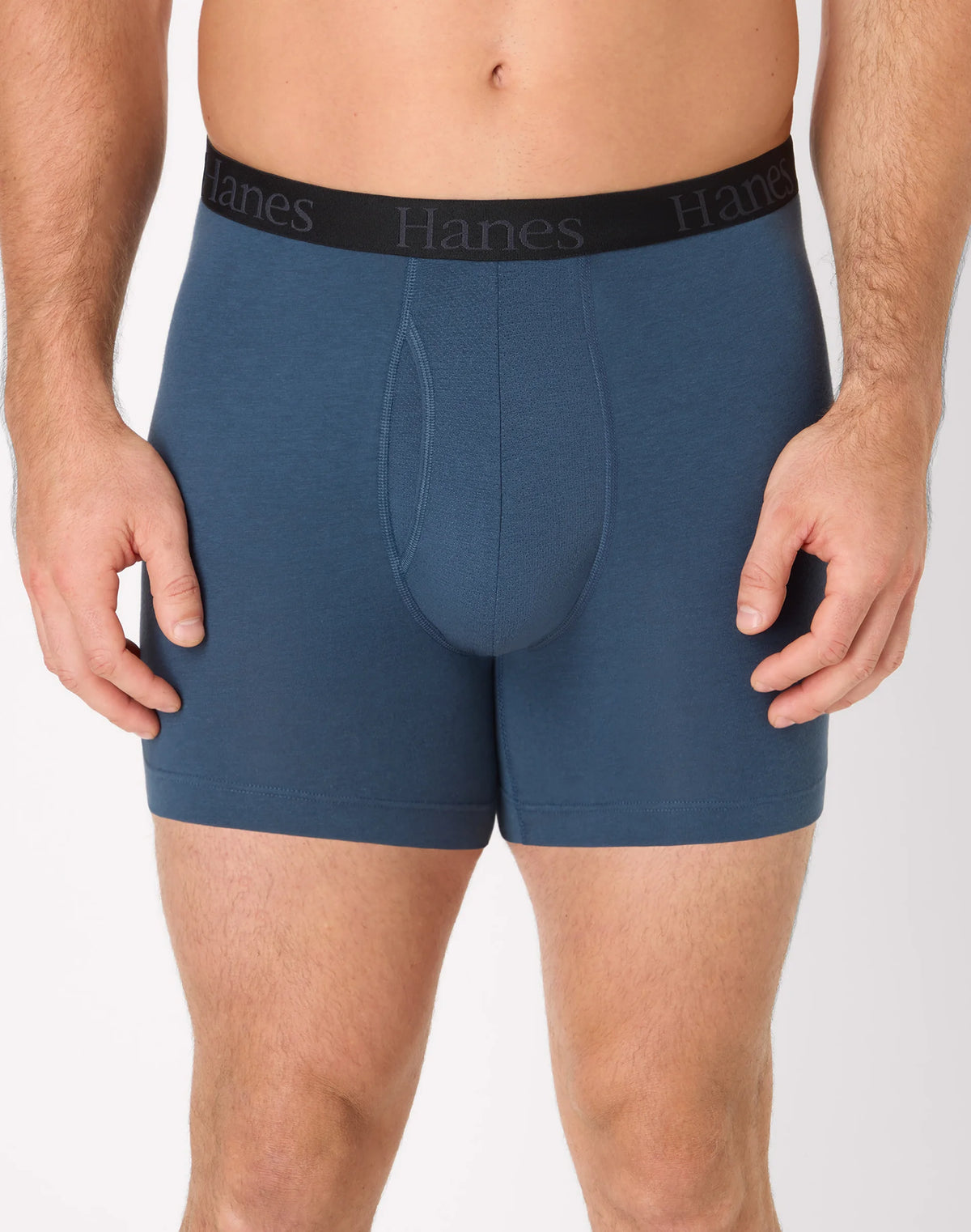 Hanes Big Man Ultimate® Men's Underwear Boxer Briefs Pack – 3-Pack – Comfort Flex Fit® – Total Support Pouch® (Big & Tall)