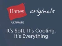 Hanes Originals Ultimate Men's SuperSoft Trunk Underwear, Black, 3-Pack