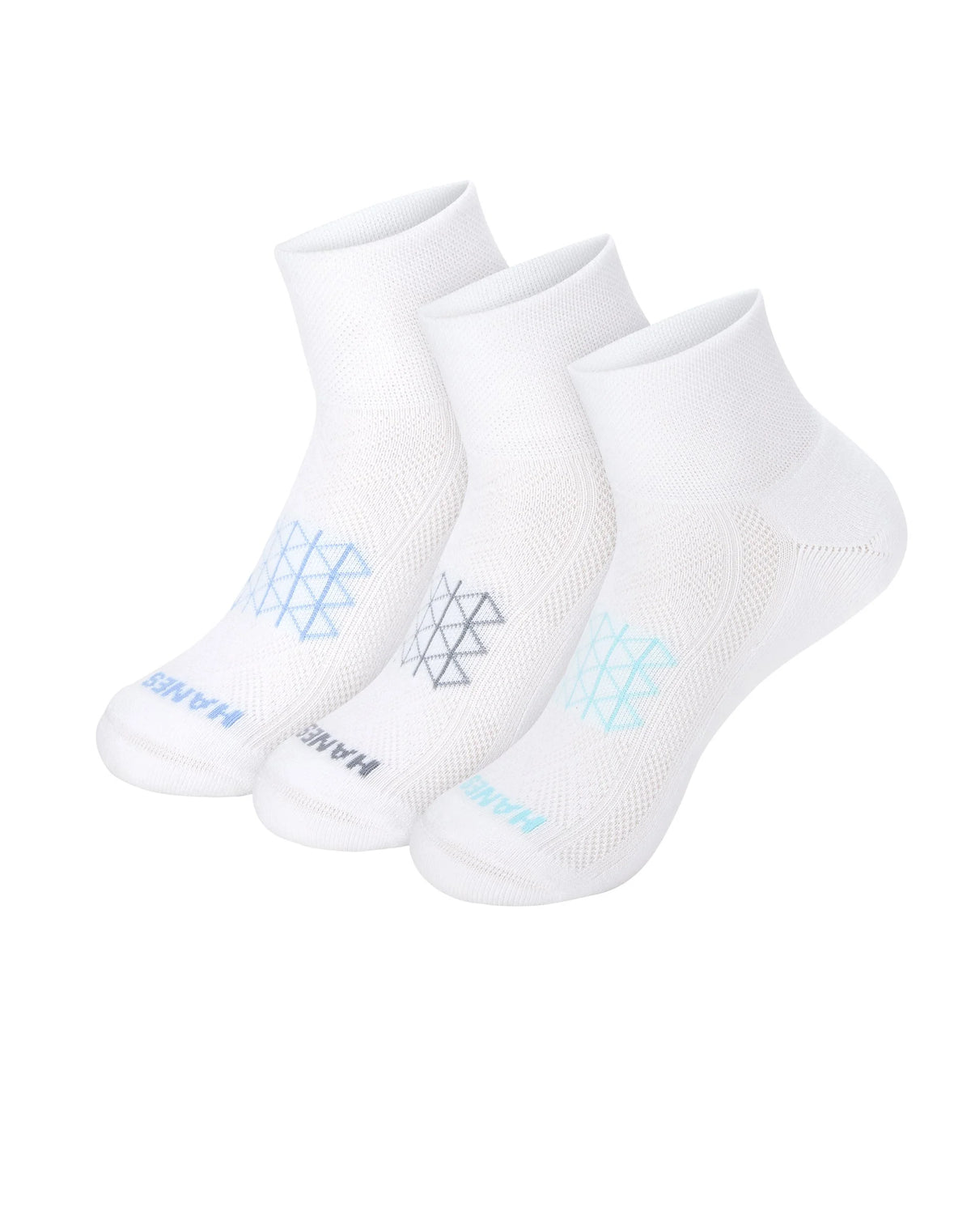 Hanes Absolute Run Women’s Ankle  Socks, 3-Pairs
