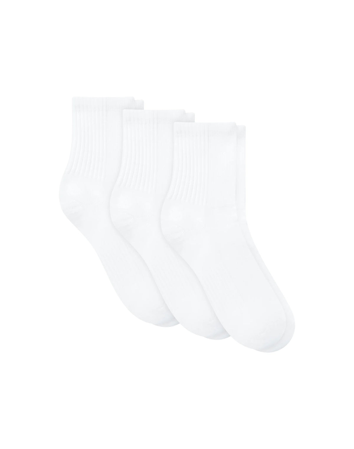 Hanes Moves Women’s Seamless Stretch Mid Crew Socks, 3 Pairs