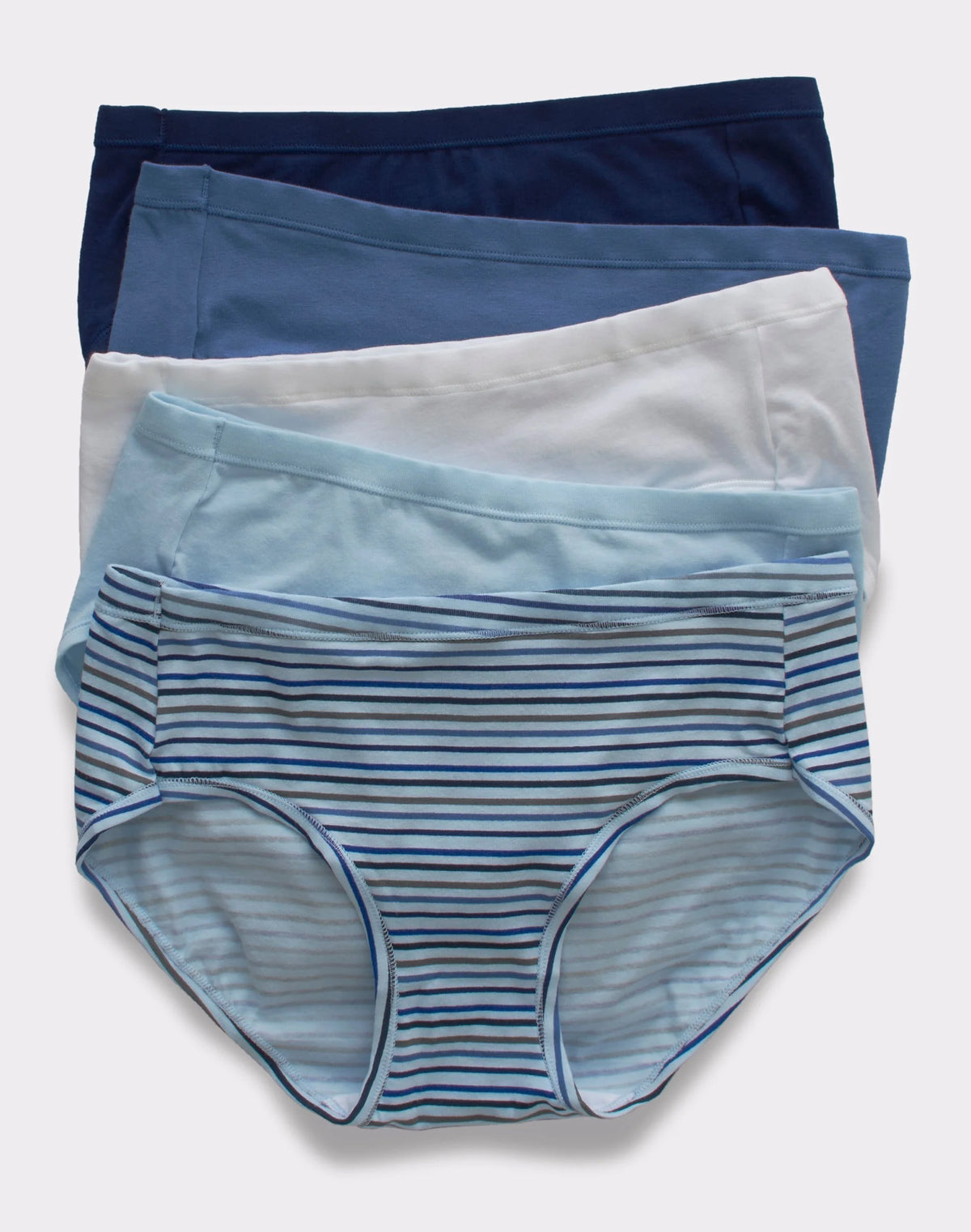 Hanes Ultimate ComfortSoft Women’s Hipster Underwear, 5-Pack