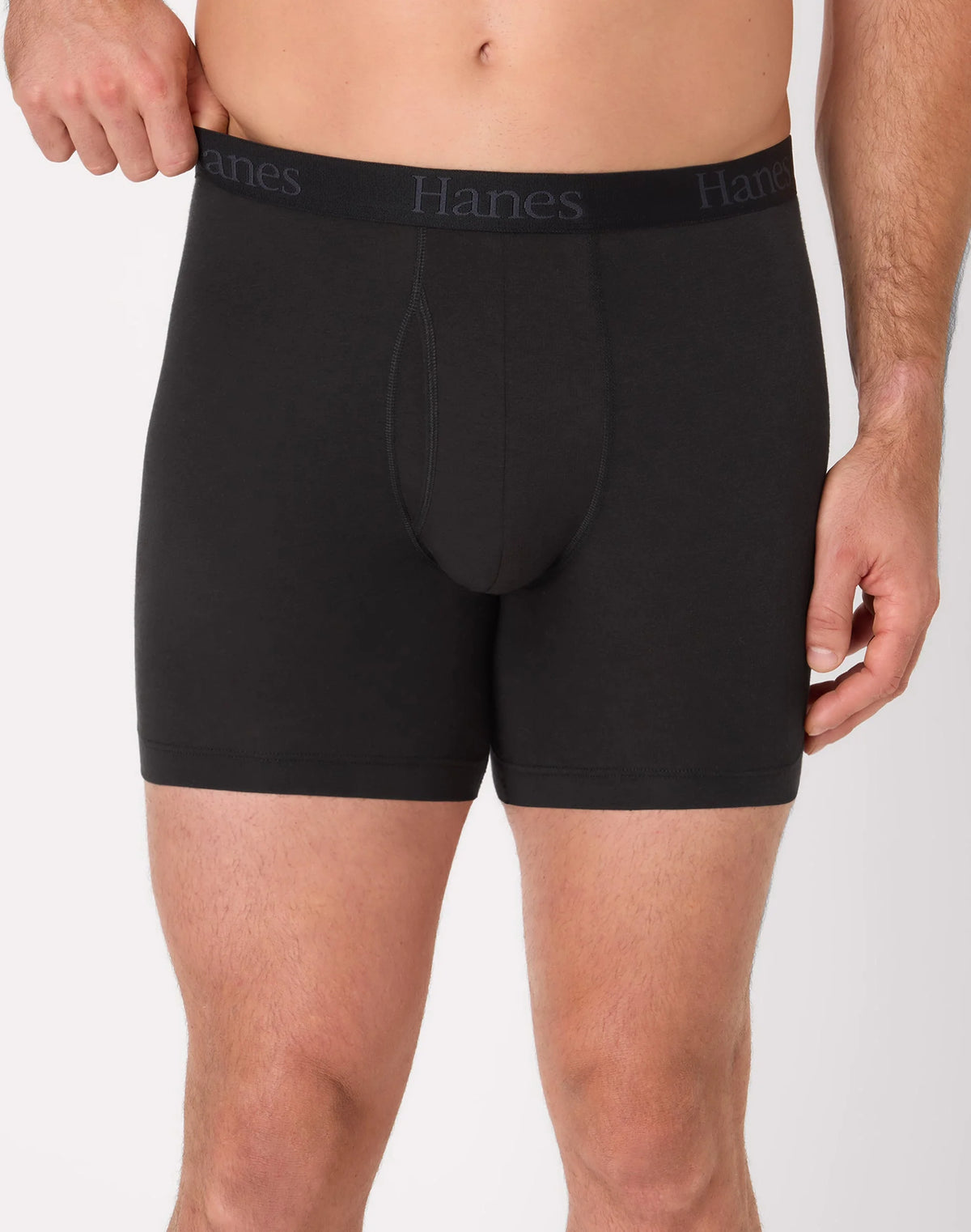 Hanes Big Man Ultimate® Men's Underwear Boxer Briefs Pack – 3-Pack – Comfort Flex Fit® – Total Support Pouch® (Big & Tall)