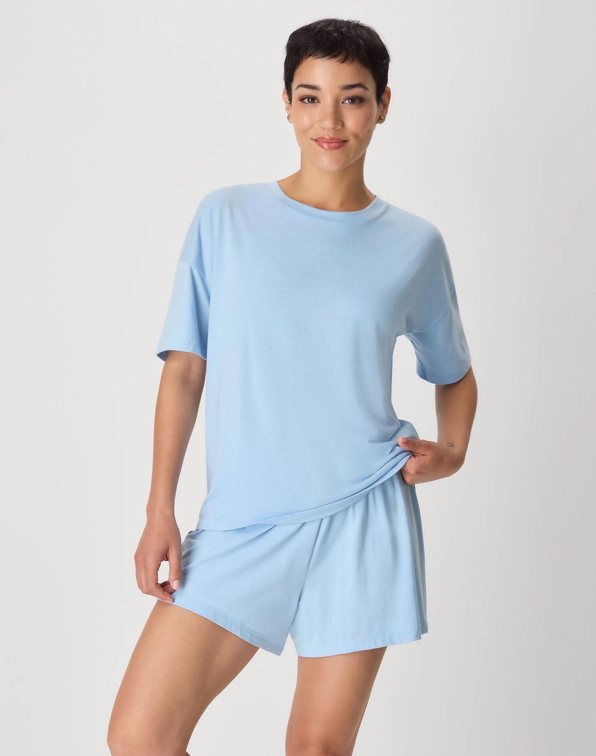 Hanes Comfywear Women's Pajama Set, Loungewear Top & Sleep Shorts