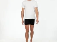 Hanes Originals Men's SuperSoft Boxer Briefs Underwear, Viscose from Bamboo, Black, 3-Pack