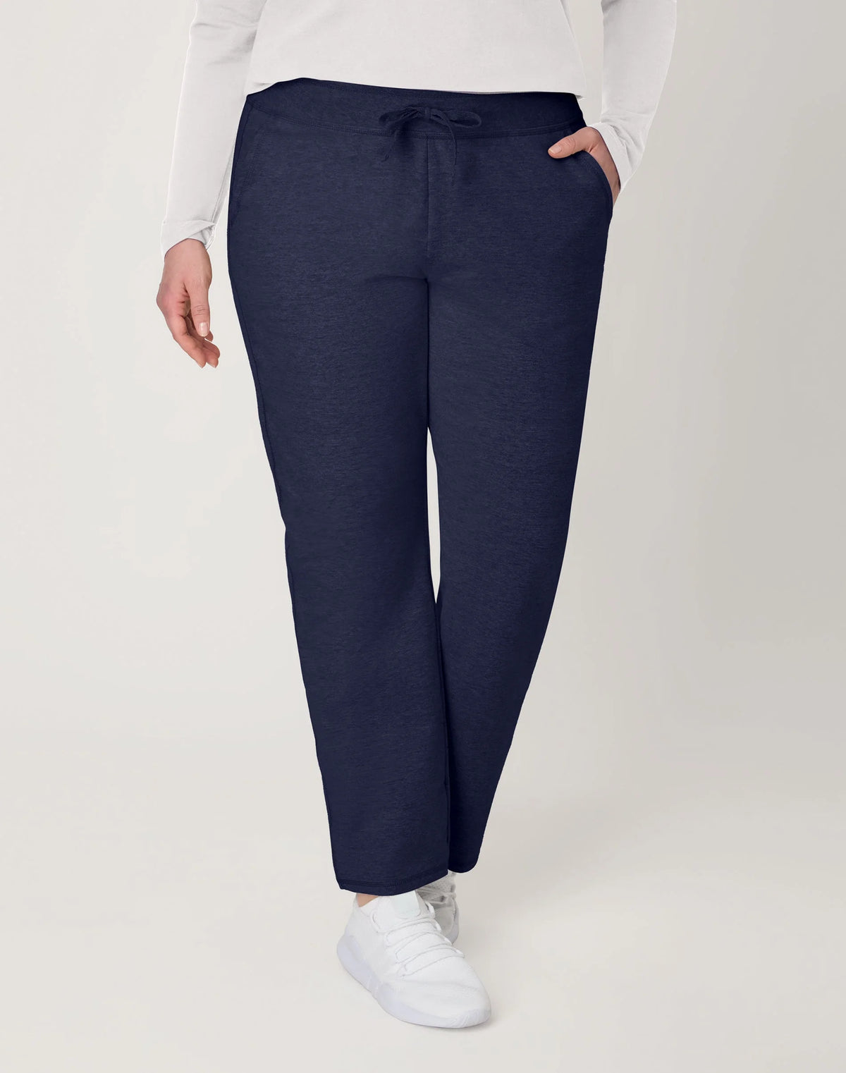 Hanes Women's French Terry Pants with Pockets, 31"