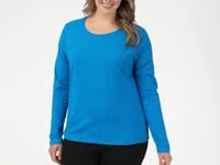 Hanes Women's Long Sleeve Cotton T-Shirt