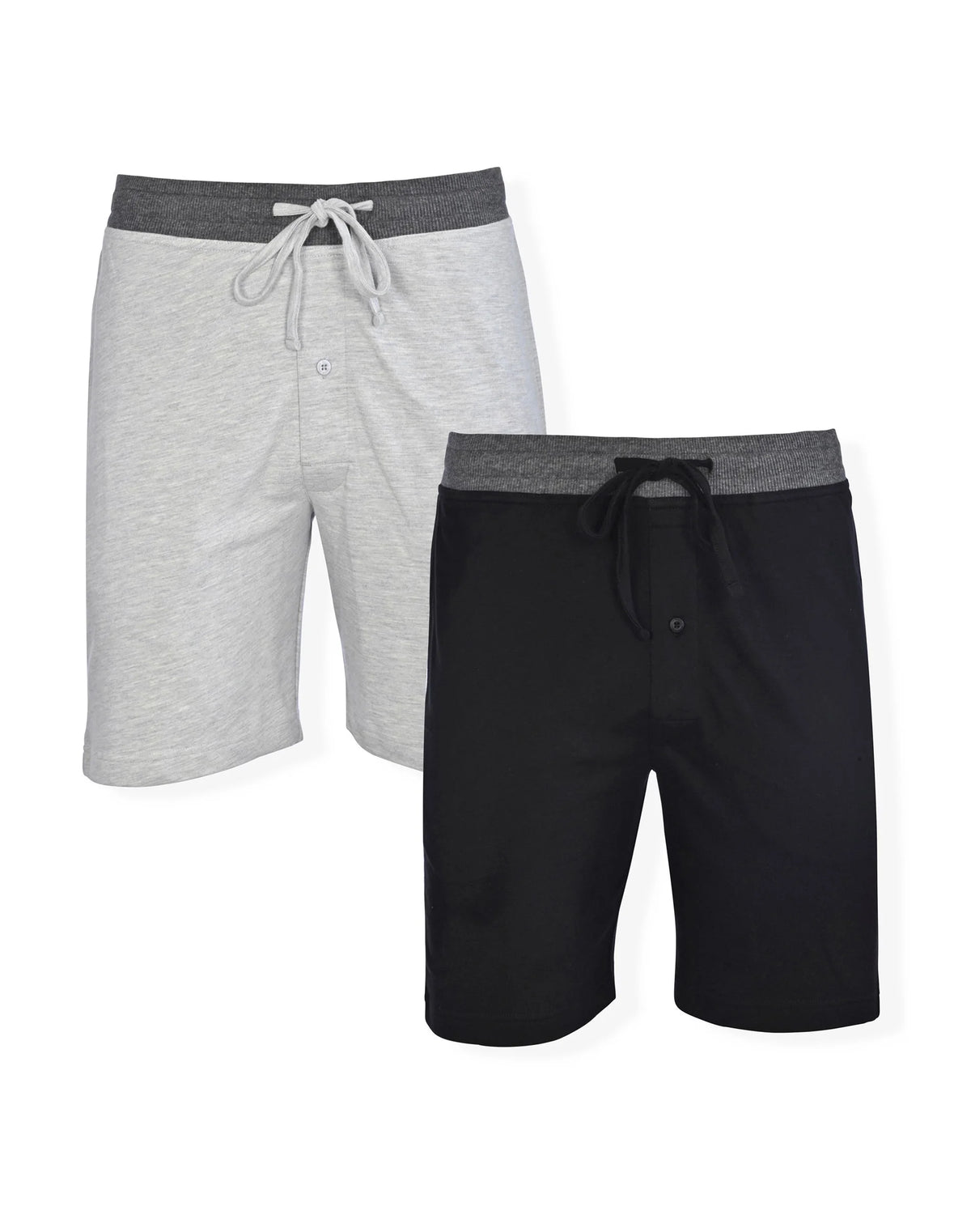 Hanes Men’s Pajama Shorts, 2-Pack French Terry Cotton