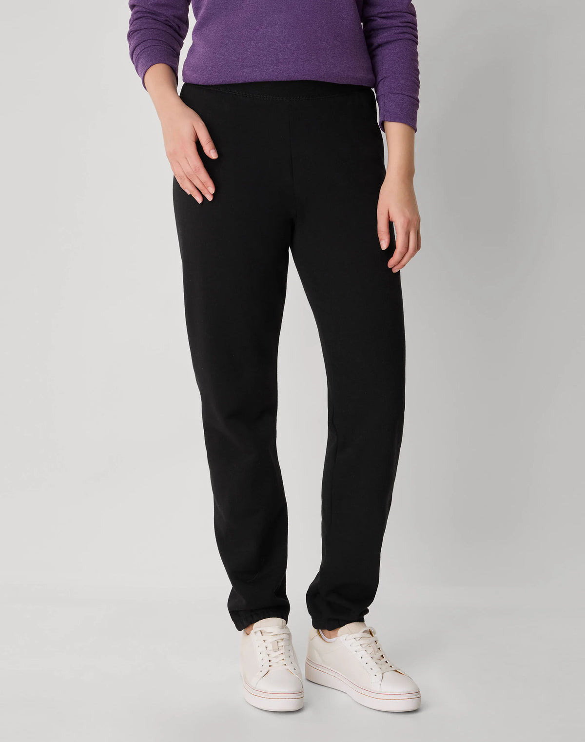 Hanes EcoSmart Women's Fleece Sweatpants with Cinched Cuffs, 30"